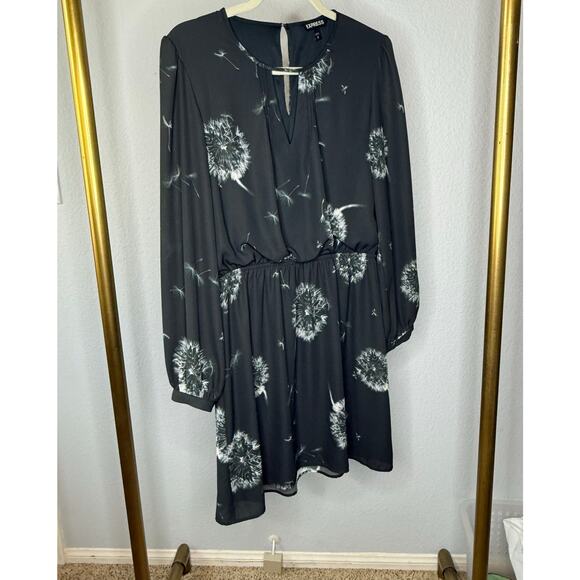 Express Women's Dress Dandelion M Long Sleeves - Picture 1 of 5